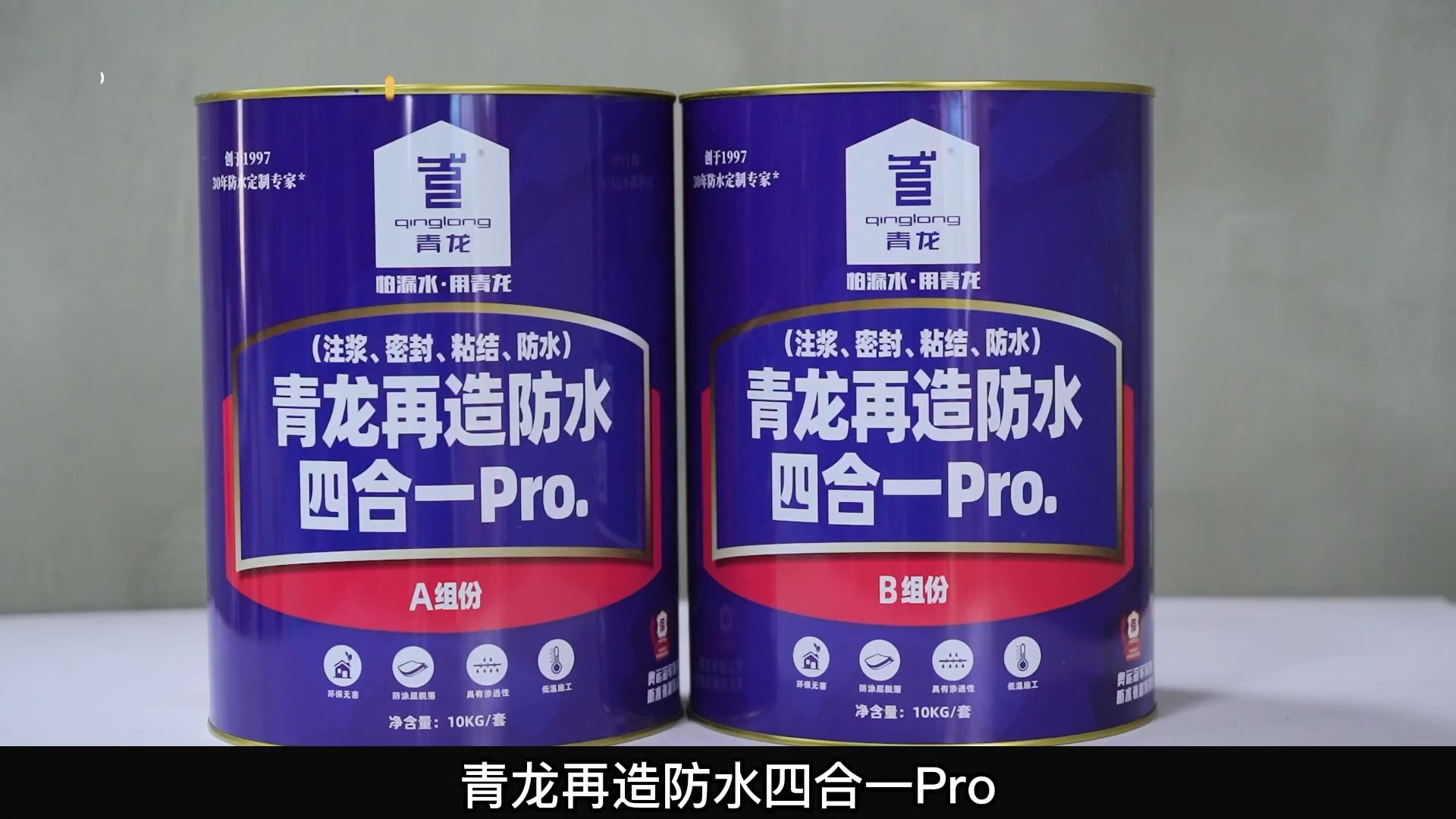 青龍再造防水四合一 Pro.(注漿、密封、粘結 、防水)